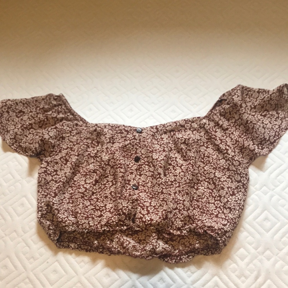 Boho crop top